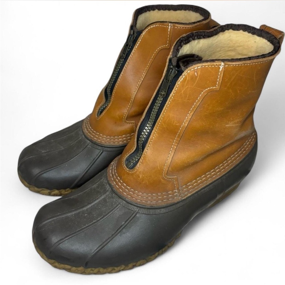 L.L. Bean Brown and Black Men's Boots